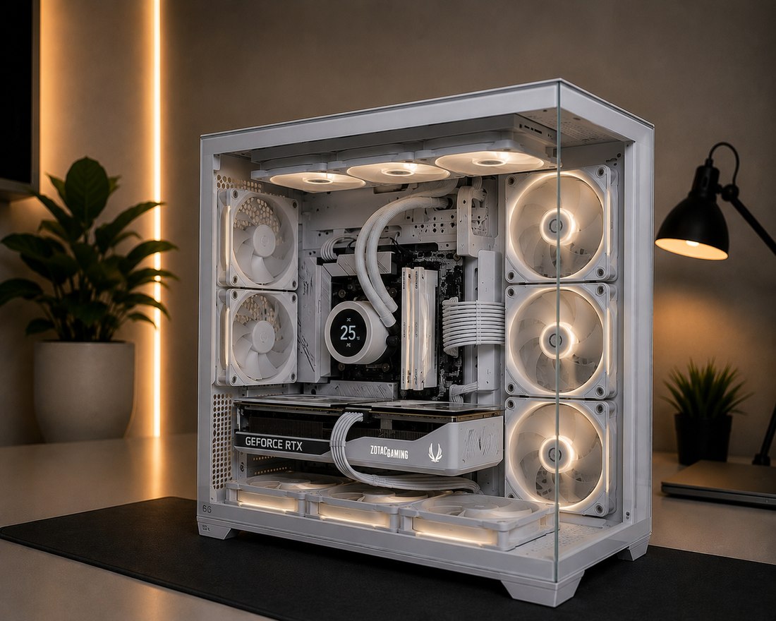 Voorbeeld van een direct leverbare PC build door NA PC BUILDS